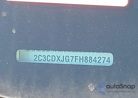 2015 Dodge Charger Sxt z USA, uszkodzony, nr VIN 2C3CDXJG7FH884274